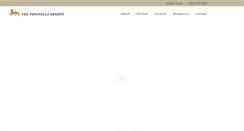 Desktop Screenshot of peninsularegent.com